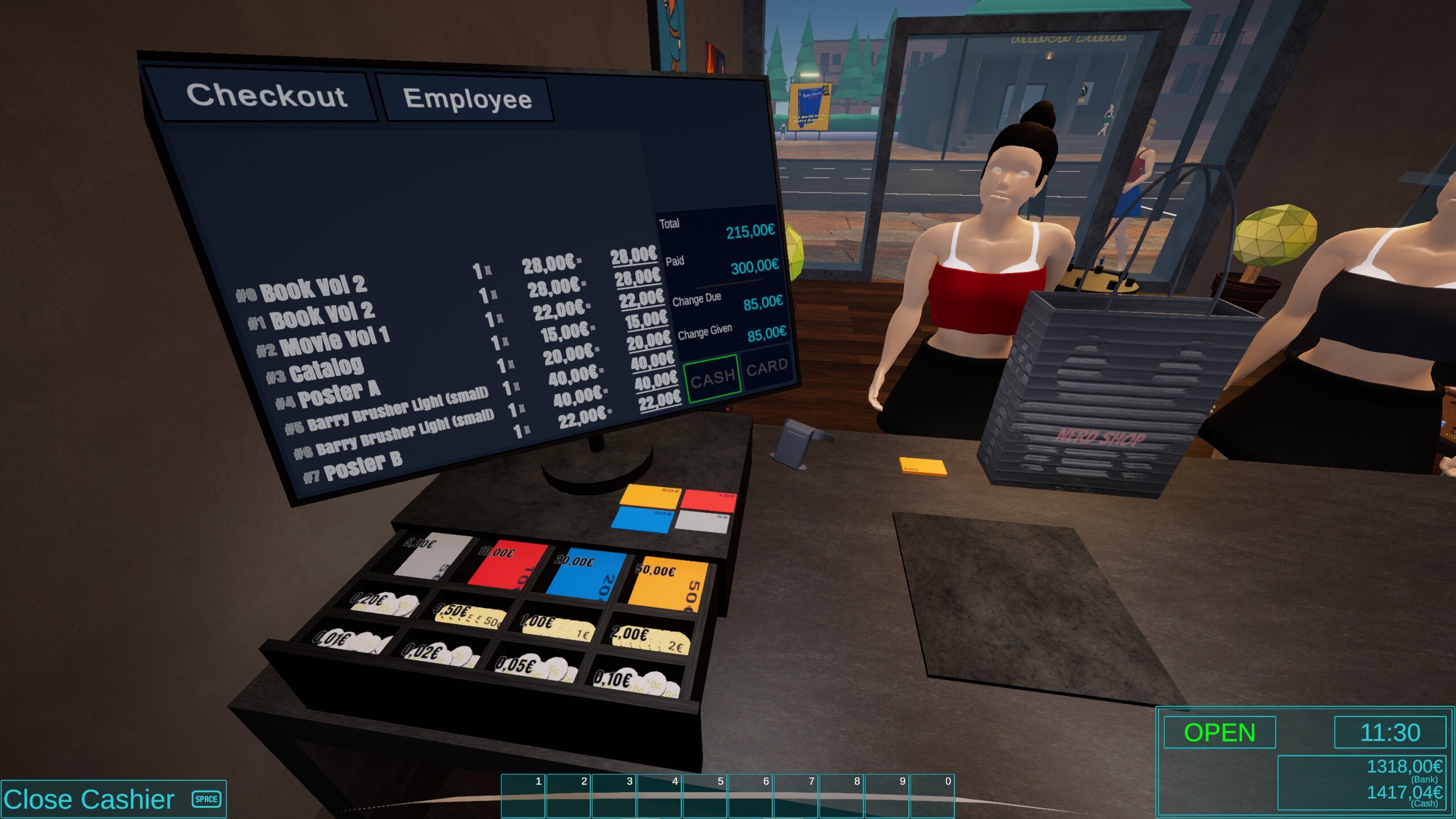 Nerd Shop Simulator screenshot 2