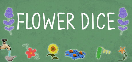 Flower Dice — Steam header