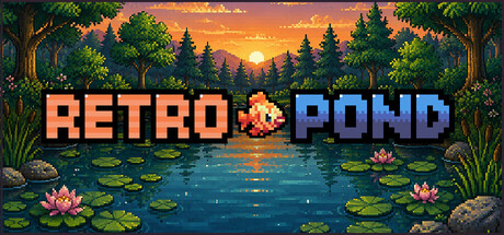 Retro Pond — Steam header