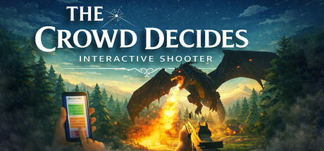 The Crowd Decides: Interactive Shooter — Steam header