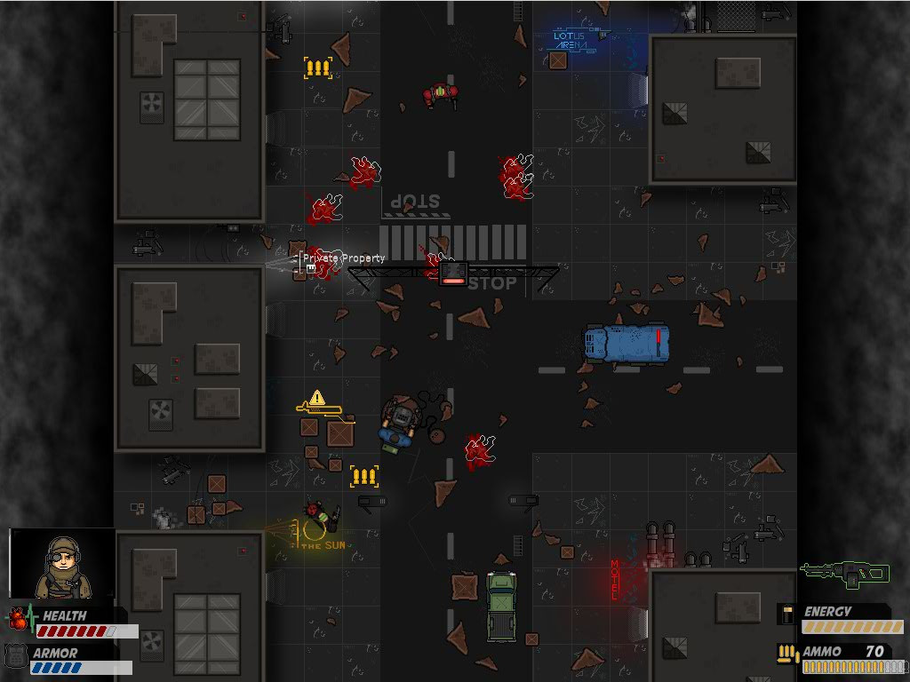 Neon Hardcorps screenshot 3