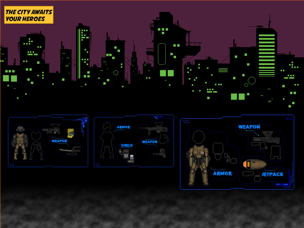 Neon Hardcorps screenshot 1