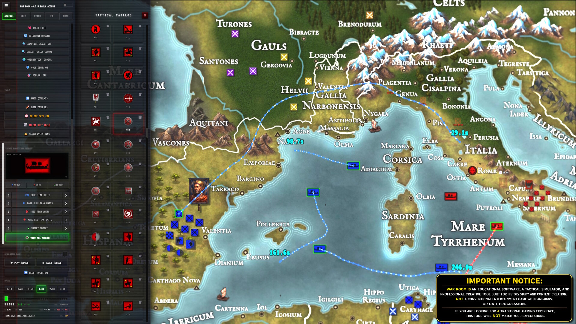 War Room Tactical Sandbox gameplay screenshot 1