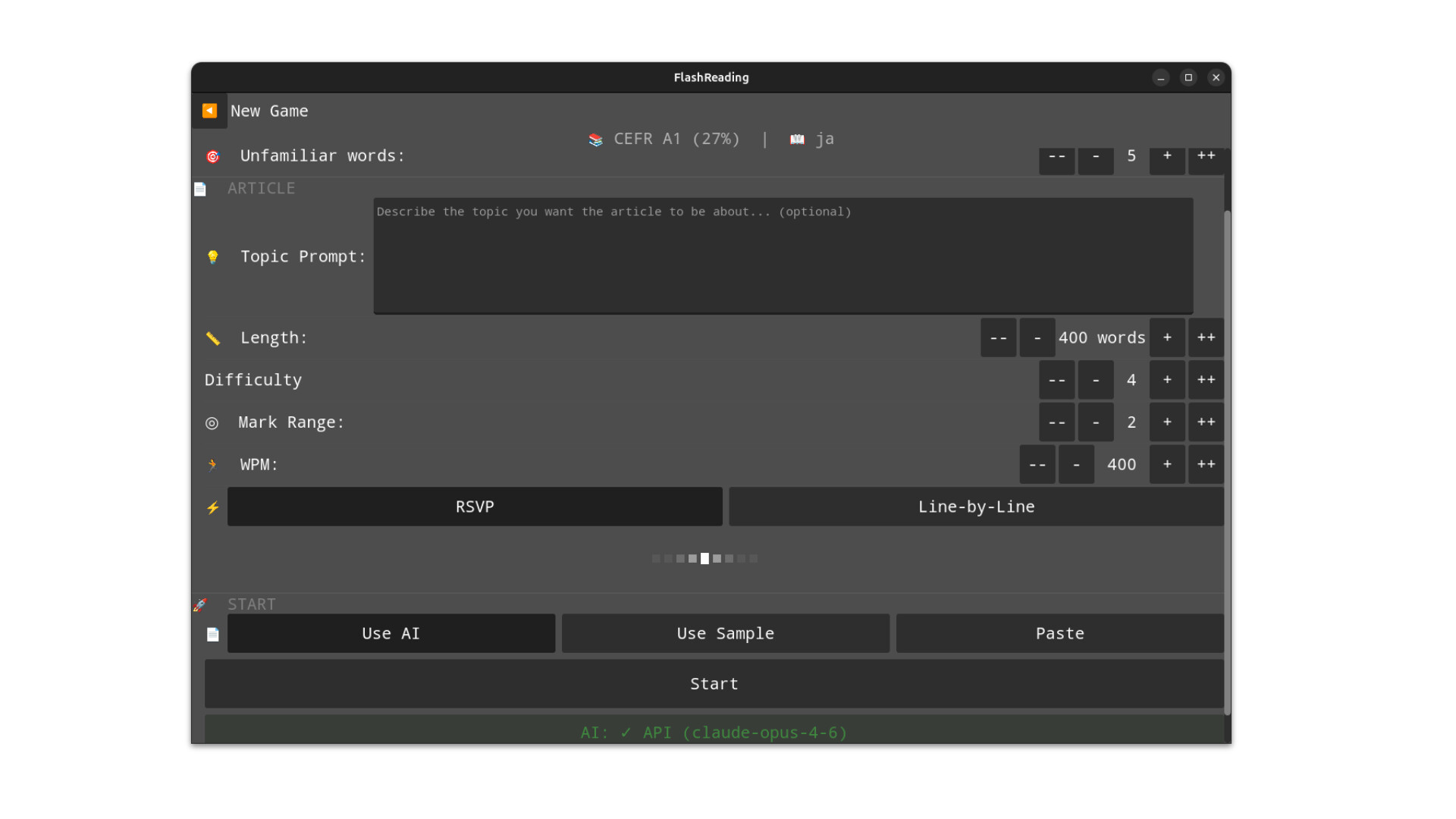 FlashReading screenshot 4