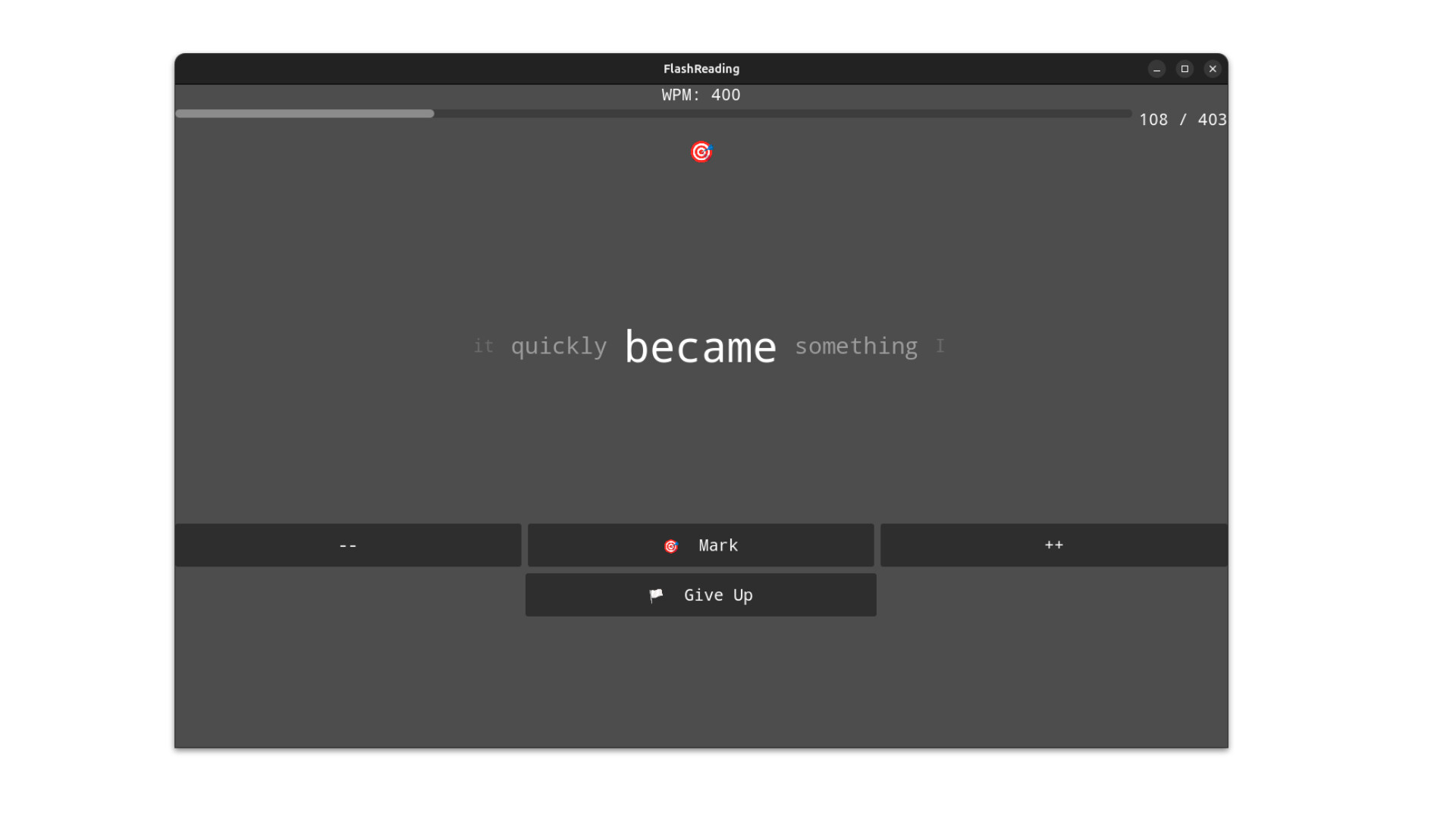 FlashReading screenshot 1