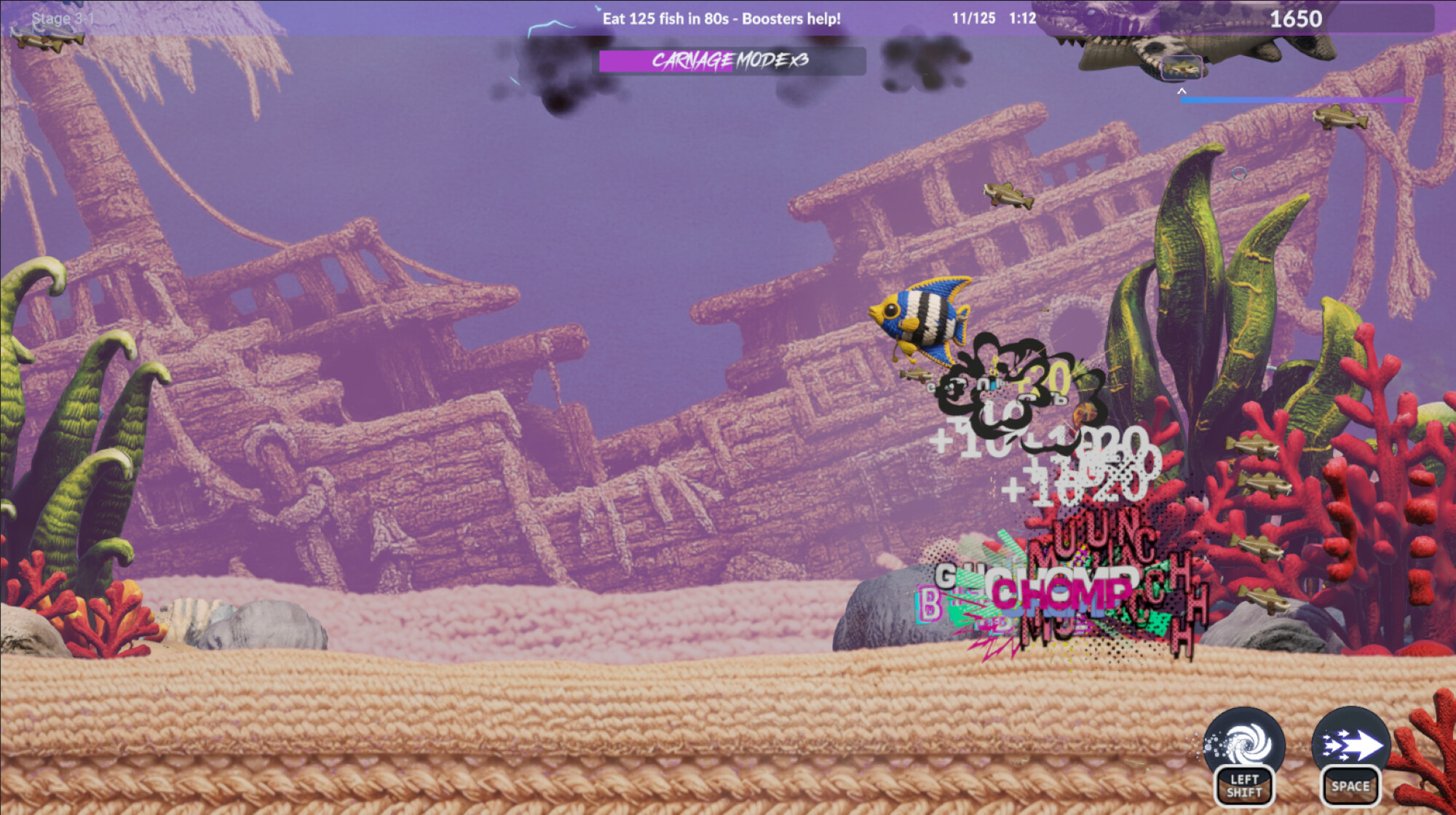 CHOMP CHOMP Carnage screenshot 2