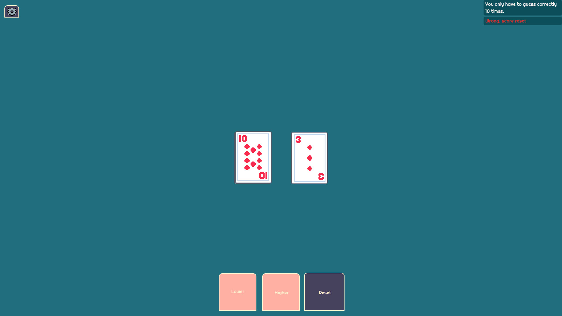 Simply Higher or Lower screenshot 5