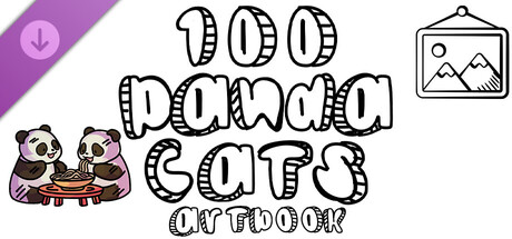 100 Panda Cats - Artbook