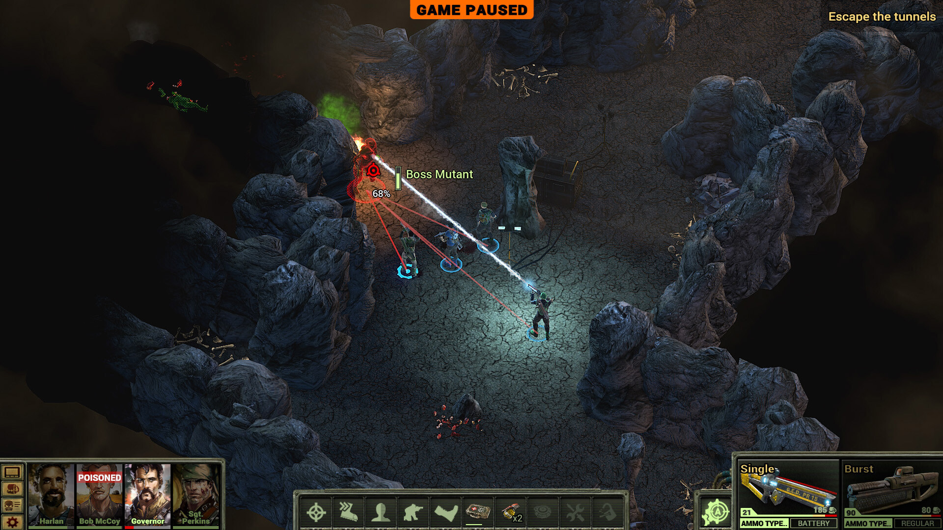 Dustwind Resistance Tunnels of Death gameplay screenshot 1