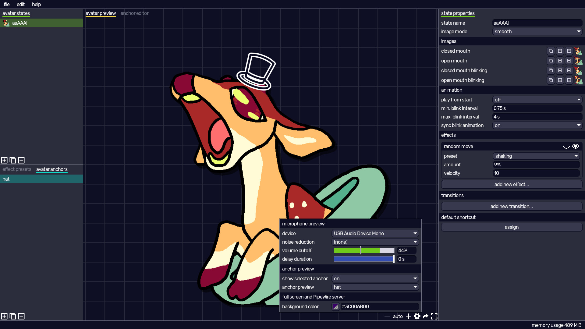 veadotube screenshot 4