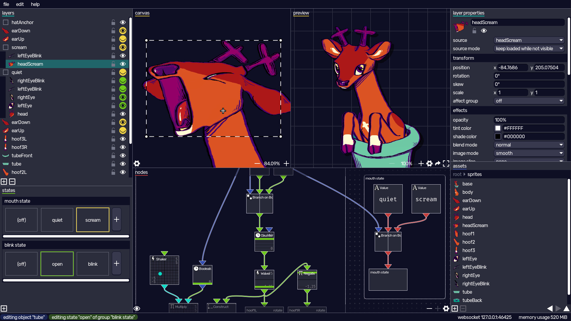 veadotube screenshot 1
