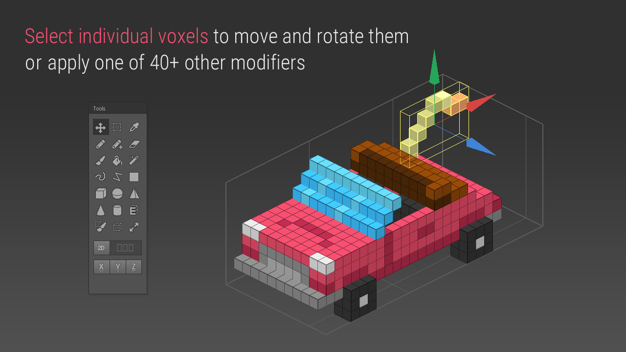 Qubicle Voxel Editor screenshot 4