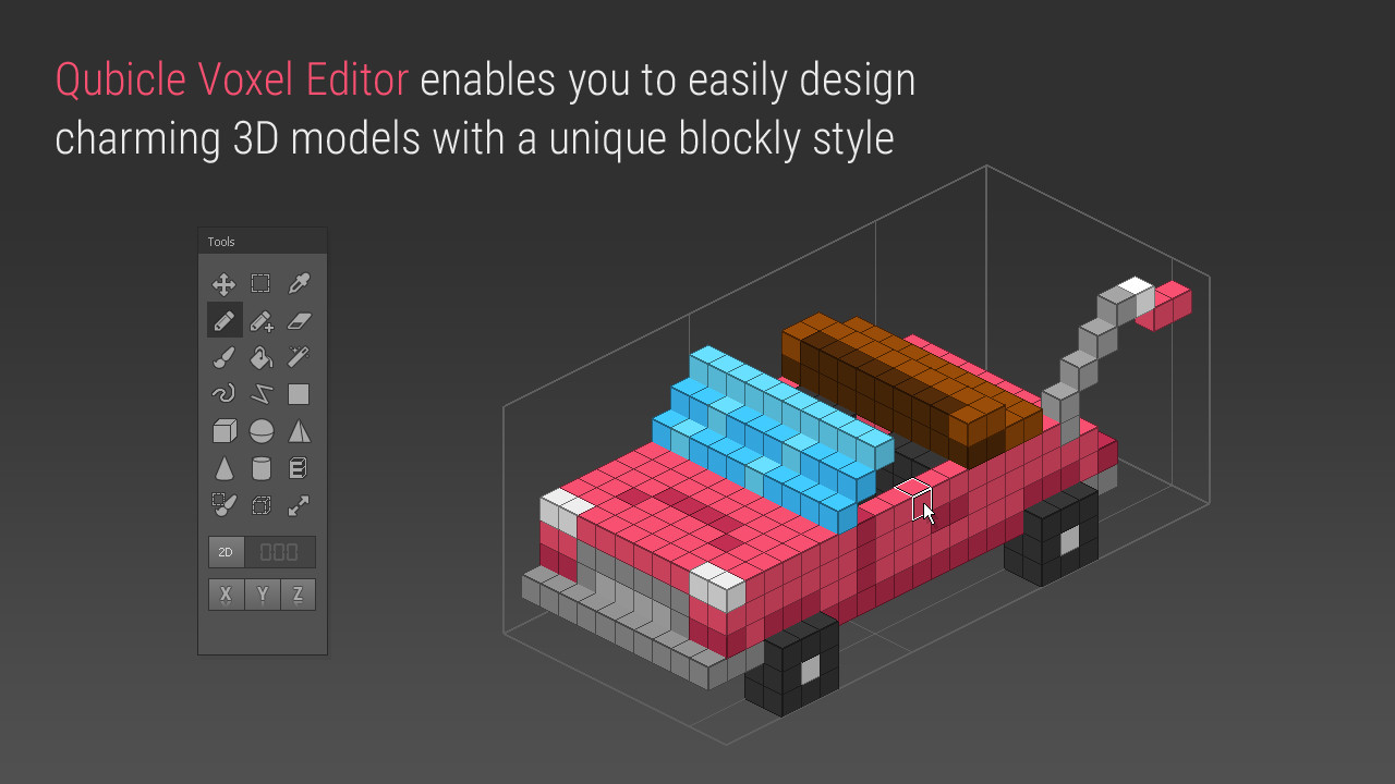 Qubicle Voxel Editor screenshot 2