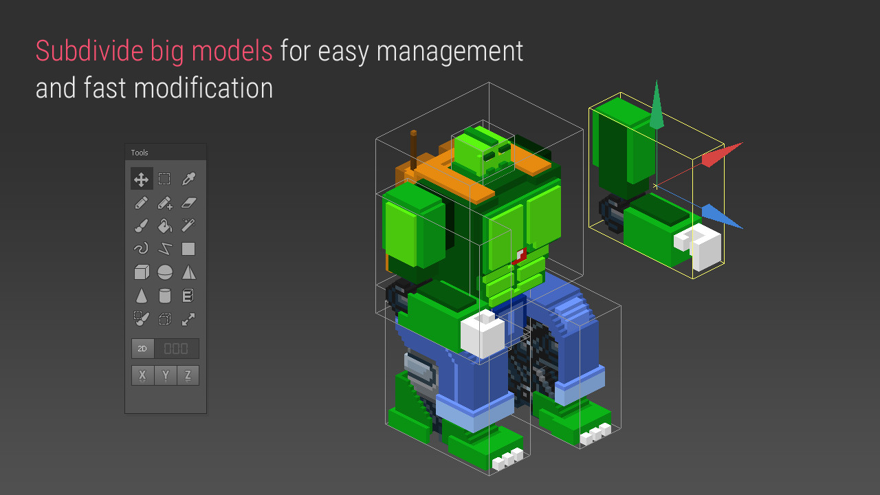 Qubicle Voxel Editor screenshot 5