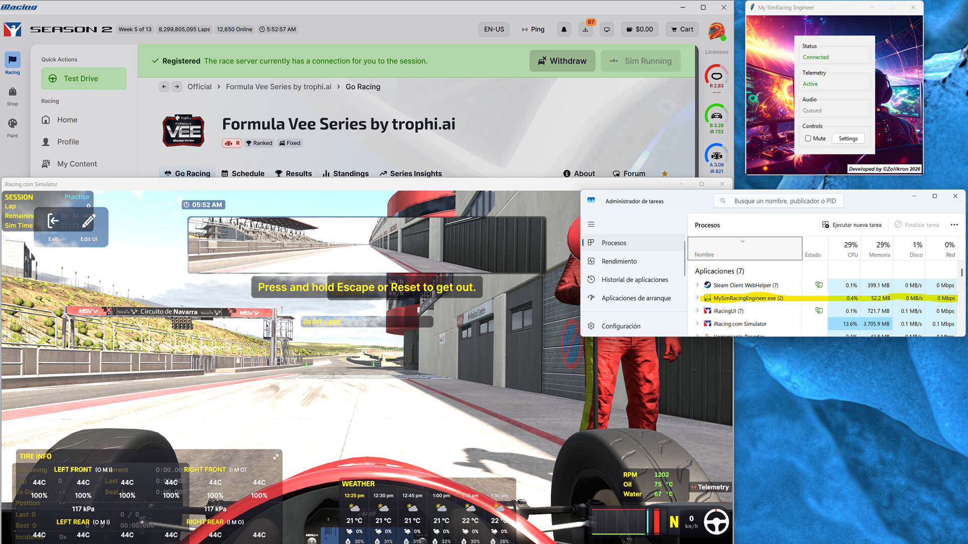 My SimRacing Engineer screenshot 3