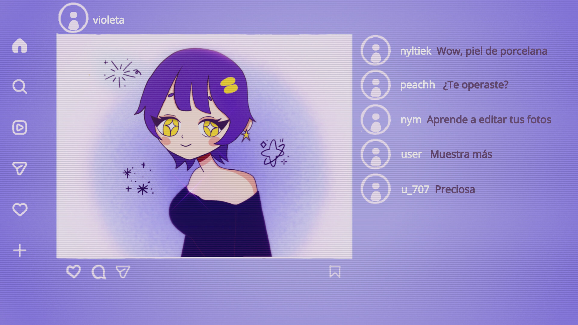 Artificial Violet screenshot 1