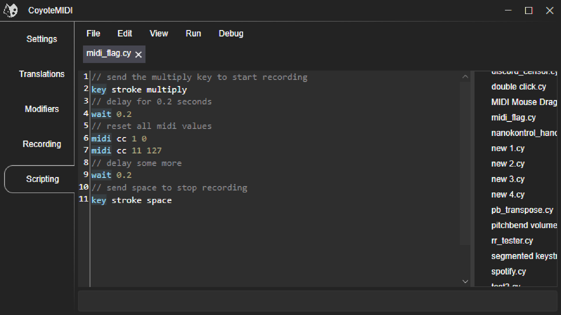 CoyoteMIDI PRO screenshot 3