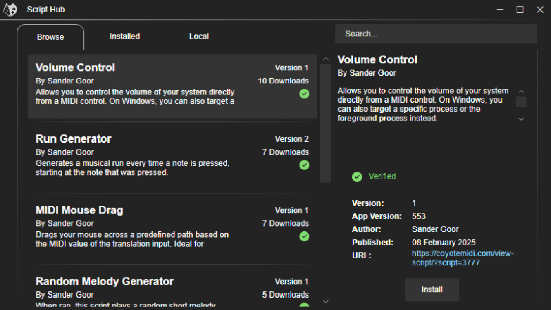 CoyoteMIDI PRO screenshot 2
