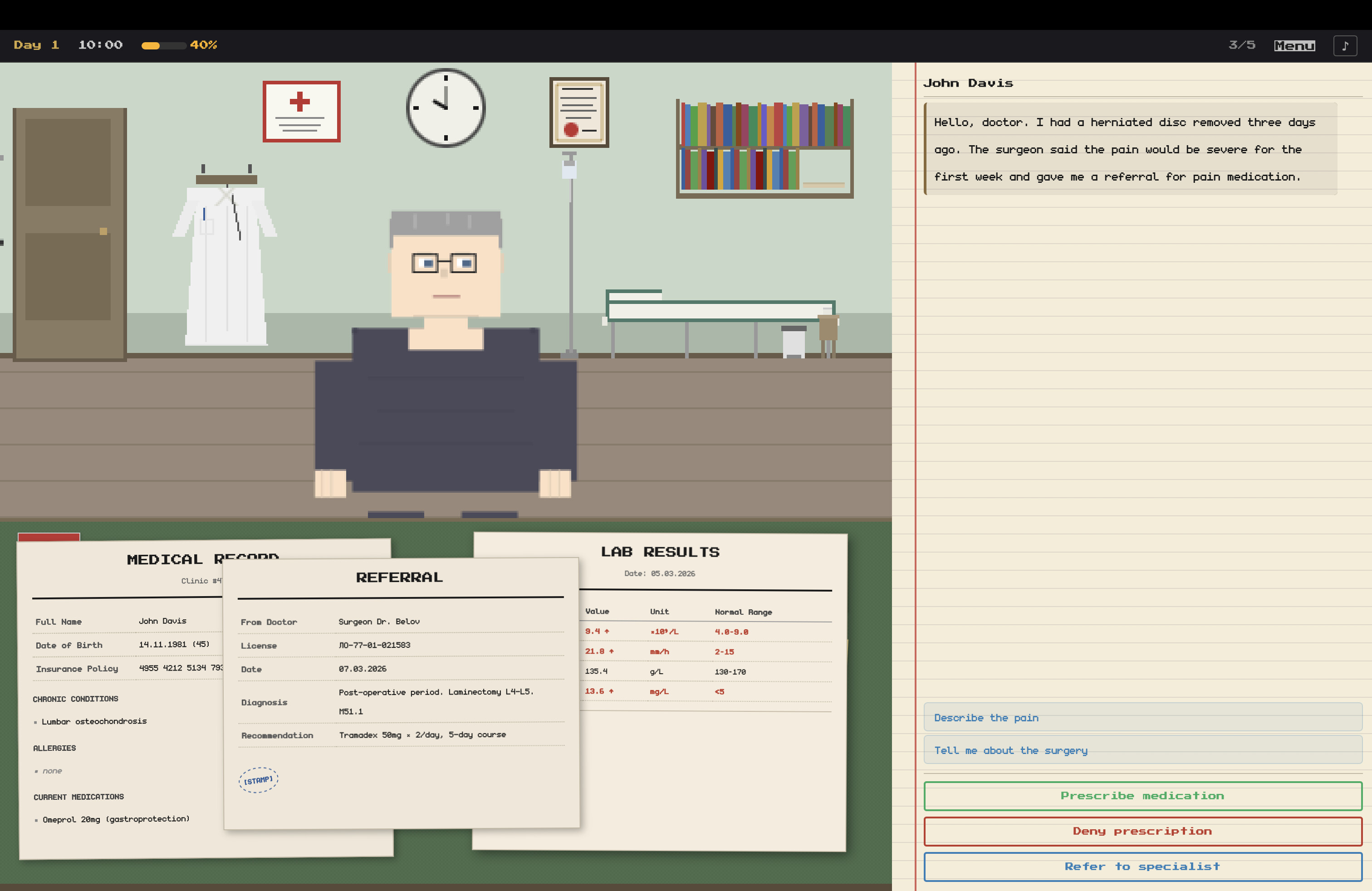 Physician Simulator screenshot 3