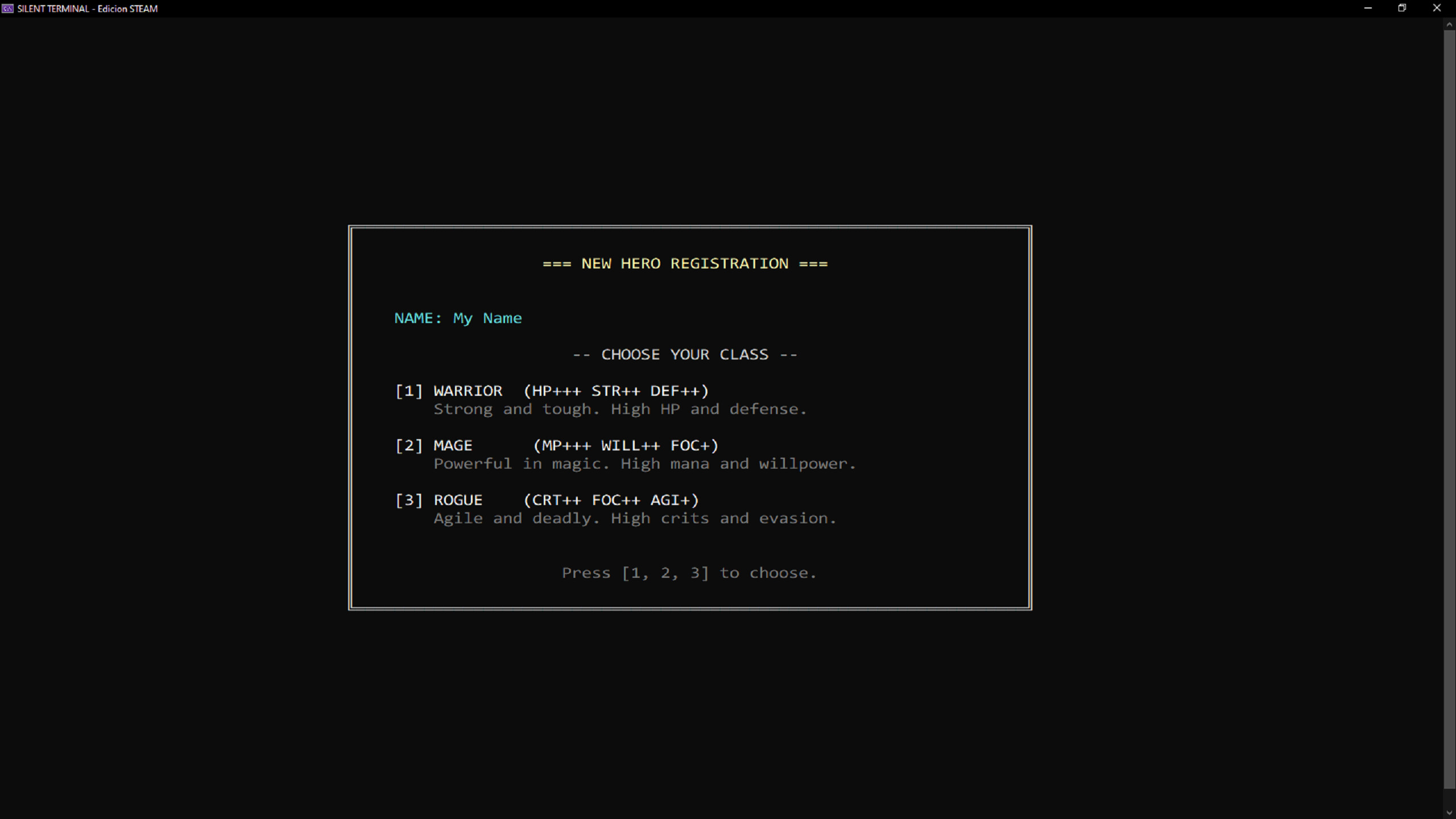 Silent Terminal screenshot 1