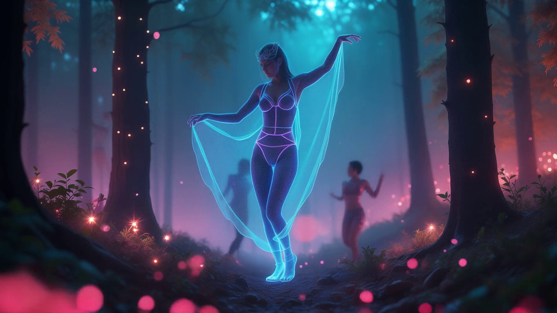 AI-VJ - Magic Forest 4 Visuals screenshot 10