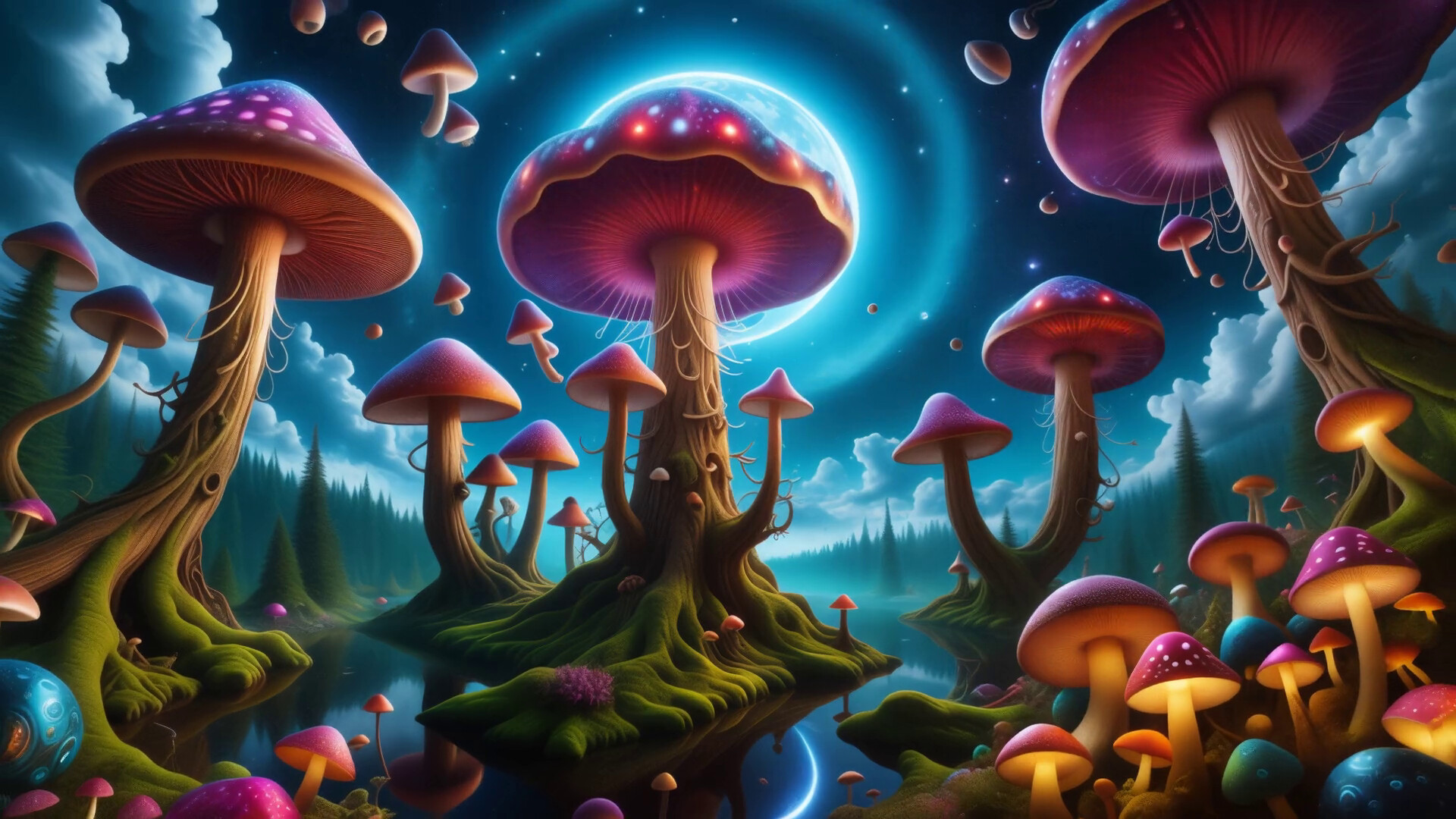 AI-VJ - Magic Forest 5 Visuals screenshot 11