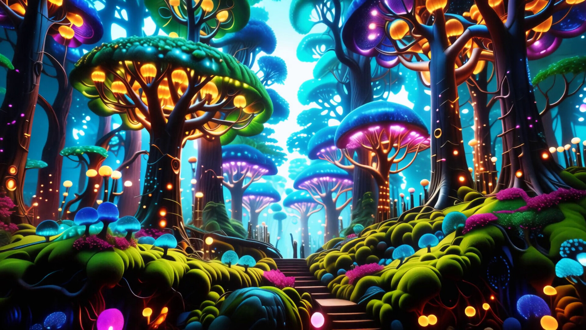 AI-VJ - Magic Forest 5 Visuals screenshot 12