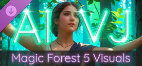 AI-VJ - Magic Forest 5 Visuals