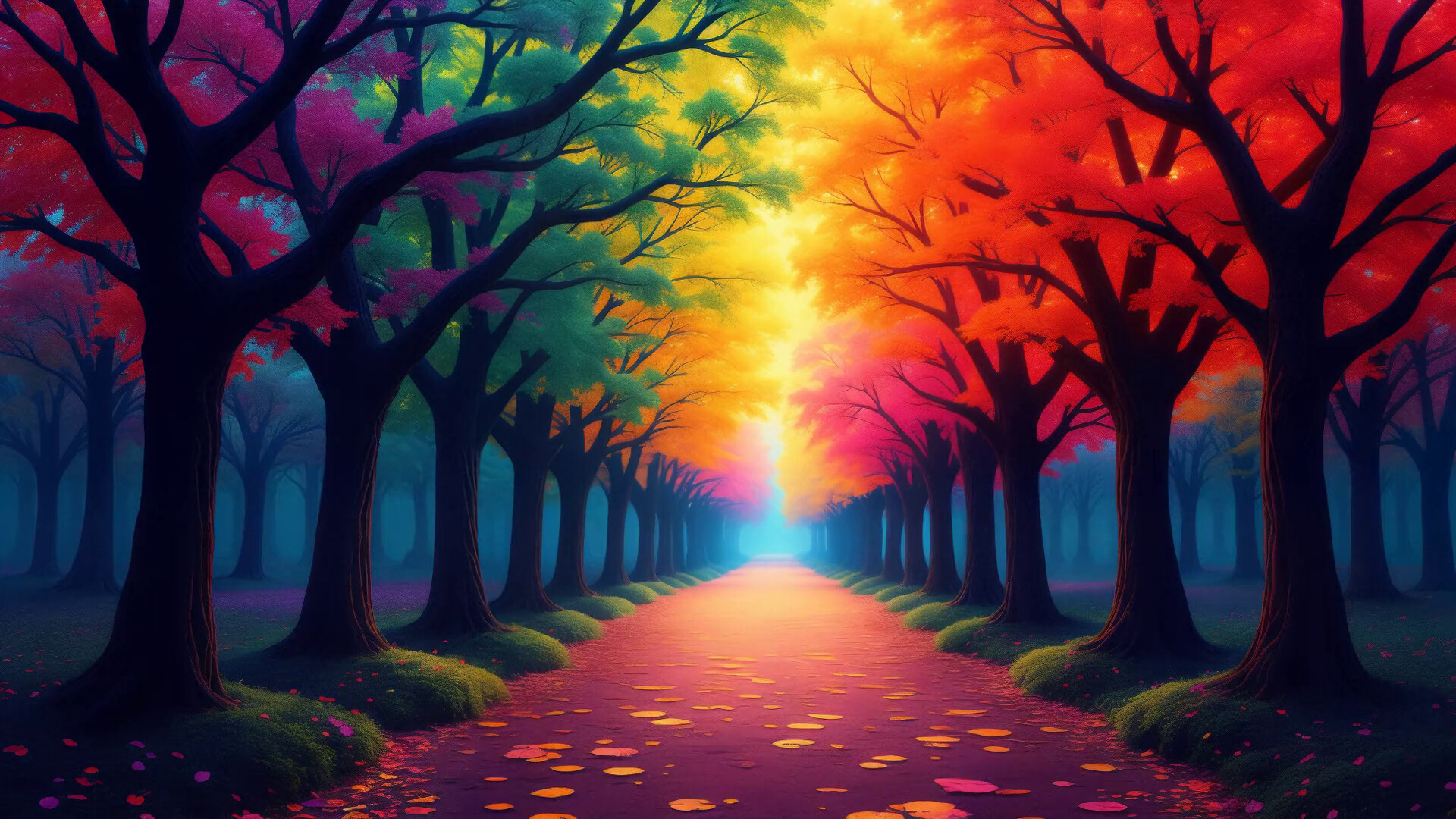 AI-VJ - Magic Forest 5 Visuals screenshot 5