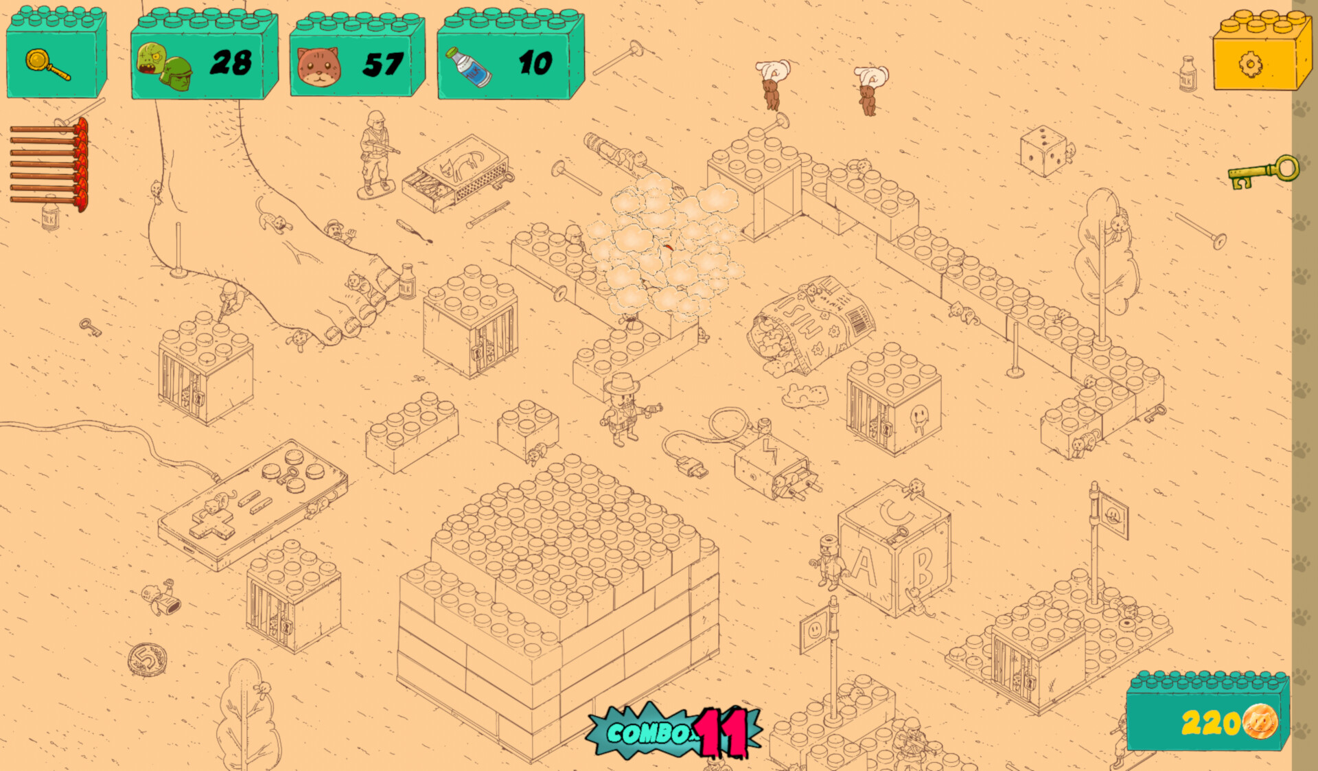 Tiny Cats vs Toys screenshot 10