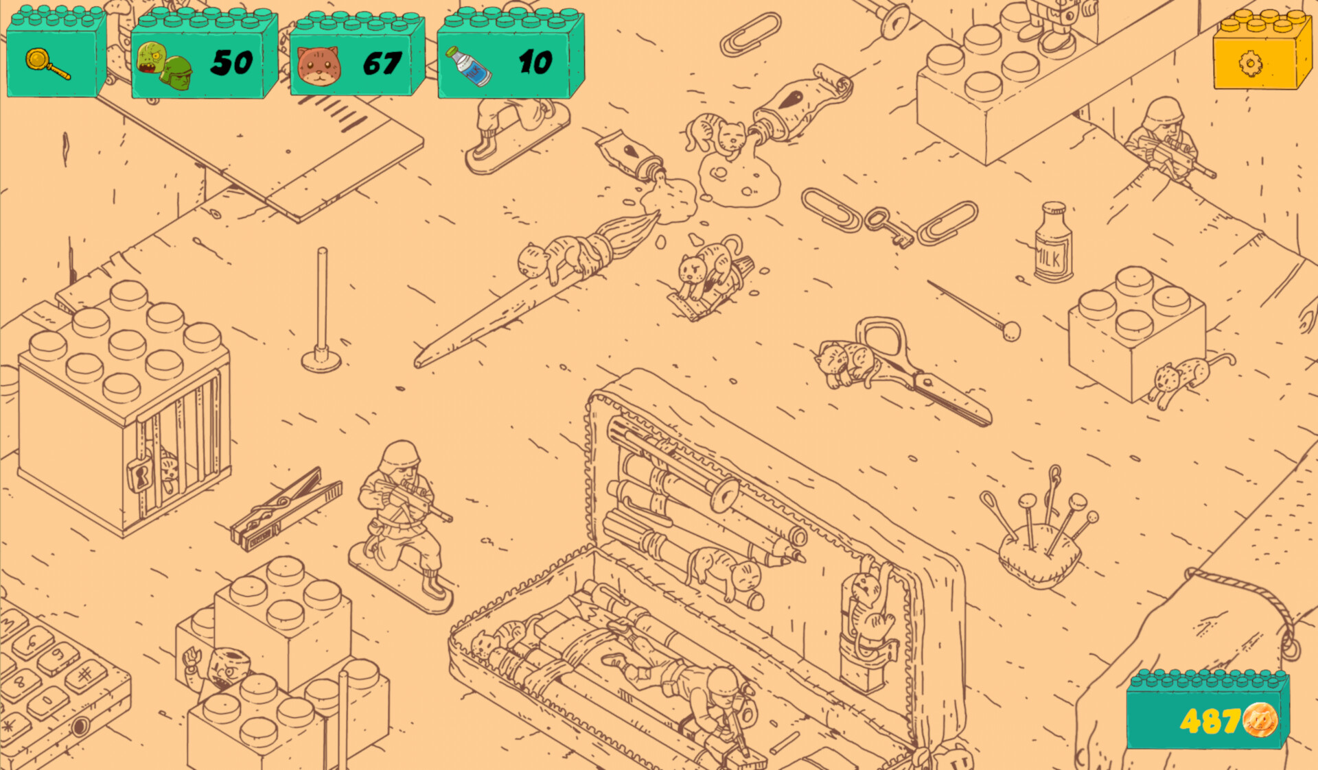 Tiny Cats vs Toys screenshot 9