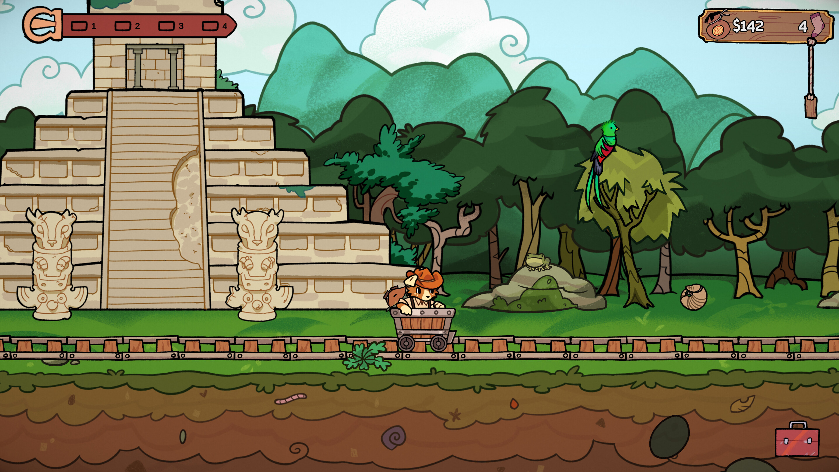 Pup & Mole: Gold Rush screenshot 6
