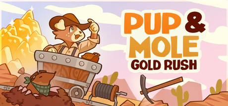 Pup & Mole: Gold Rush — Steam header