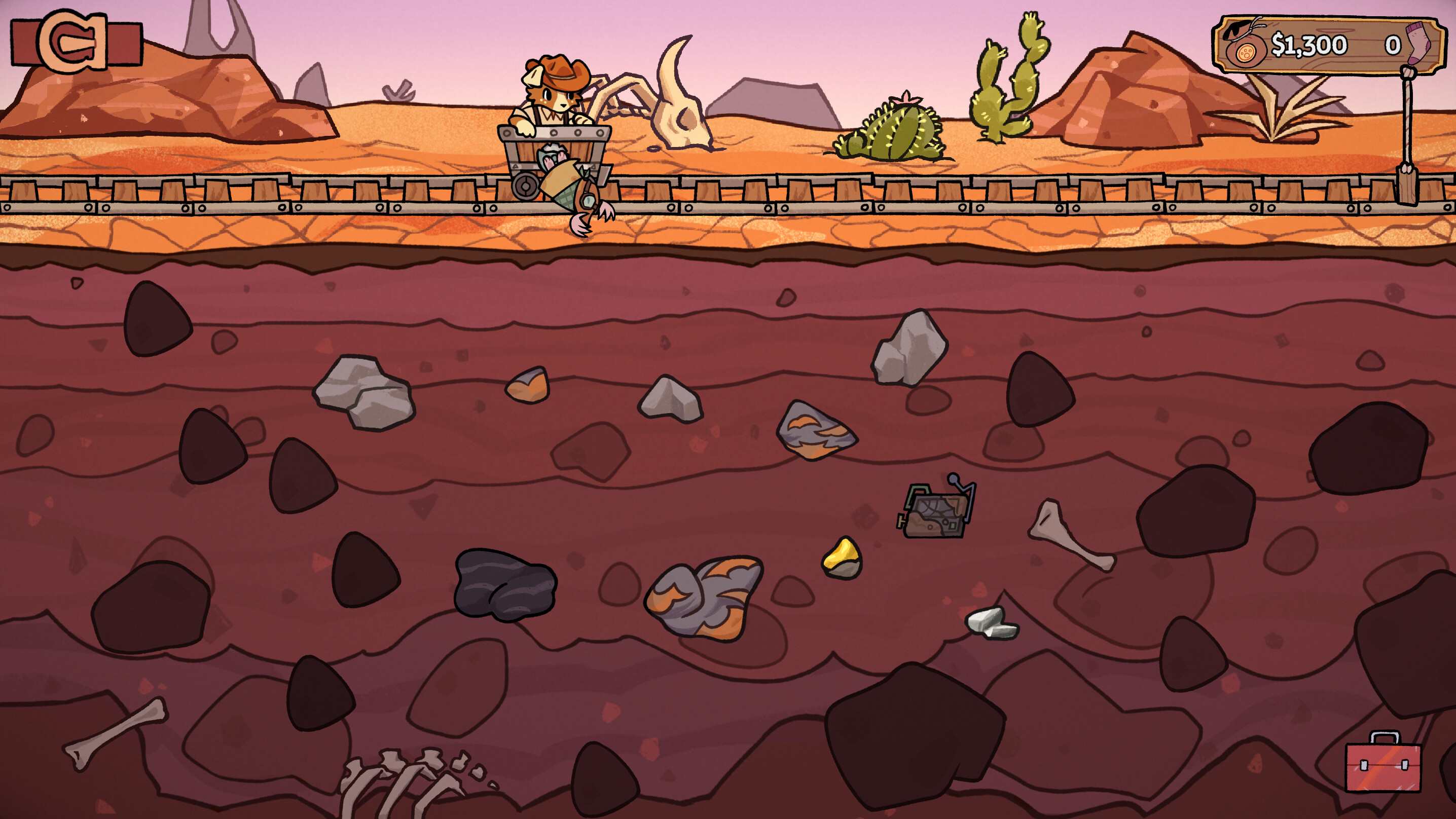 Pup & Mole: Gold Rush screenshot 9
