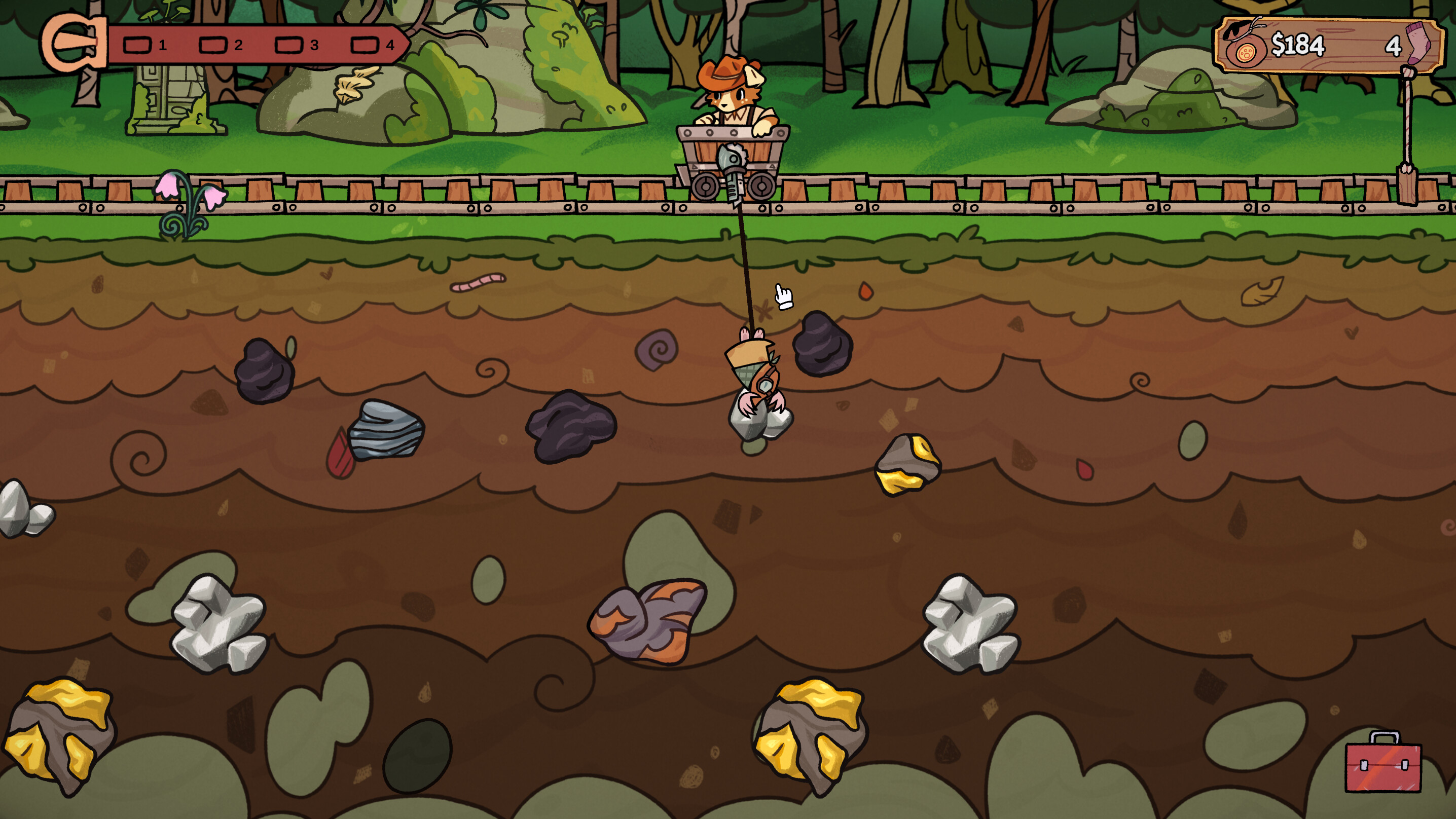Pup & Mole: Gold Rush screenshot 5
