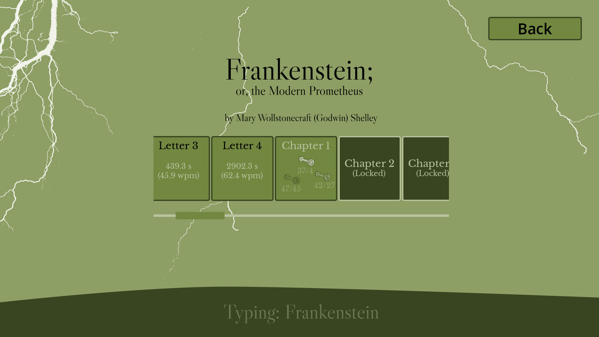 Typing Frankenstein screenshot 4