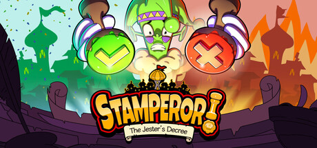 Stamperor! The Jester's Decree — Steam header