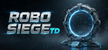 Robo Siege TD — Steam header