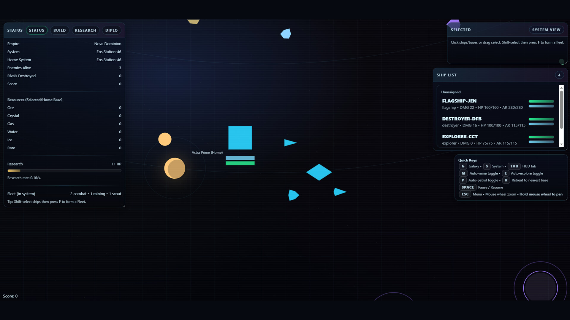 Galactic Conflict screenshot 1
