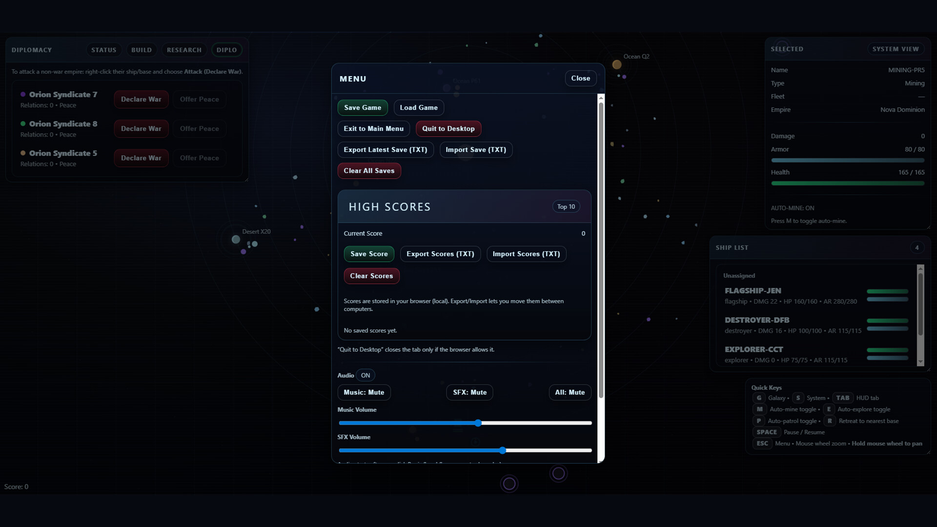 Galactic Conflict screenshot 4