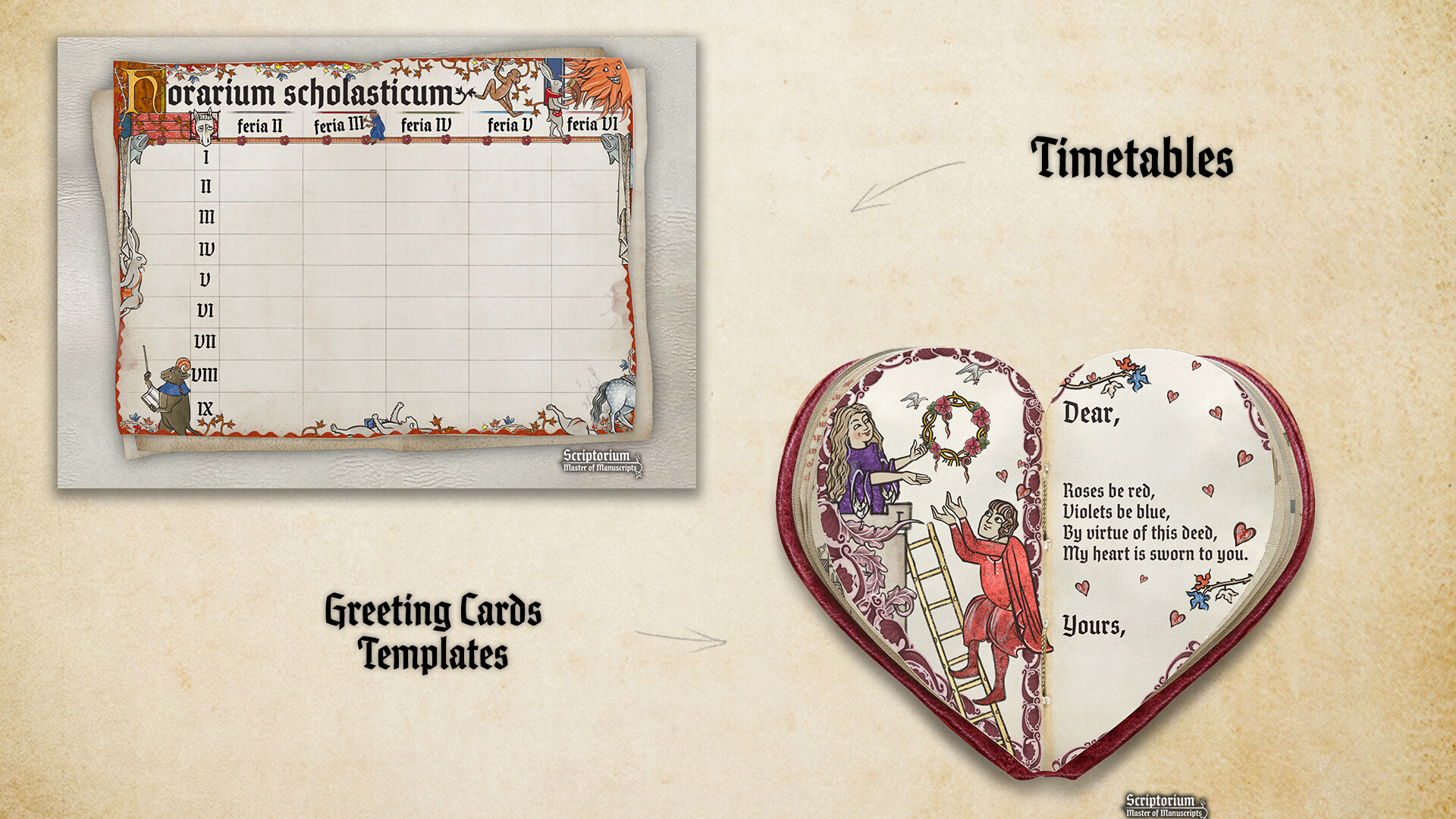 Scriptorium: Master of Manuscripts - Music & Art Pack screenshot 3