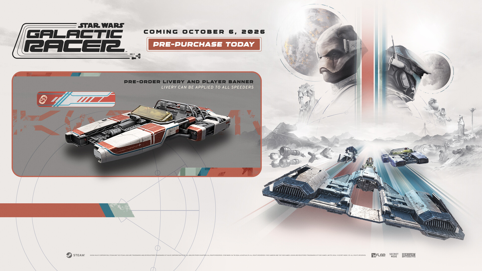 STAR WARS: Galactic Racer™ Pre-Order Bonus screenshot 1