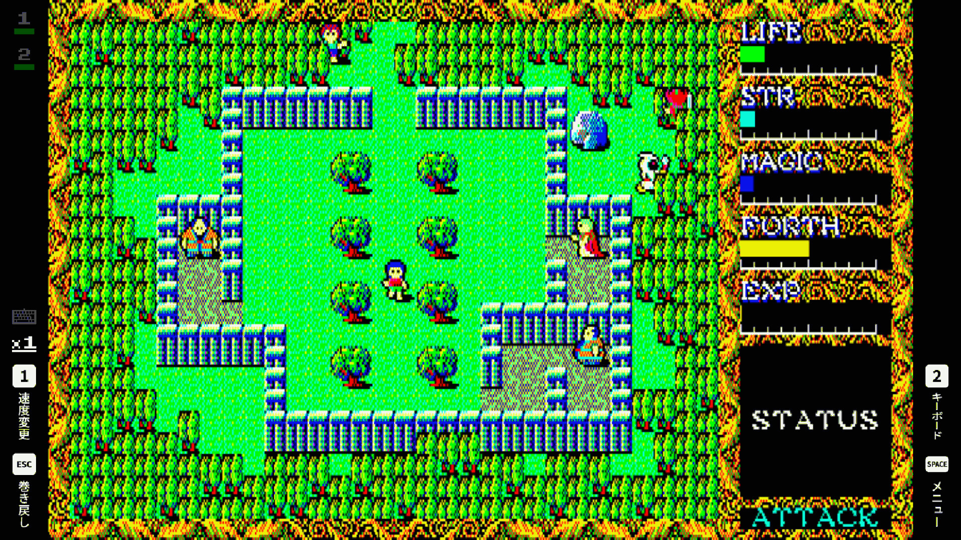 Steam：EGGコンソール ハイドライドII PC-8801