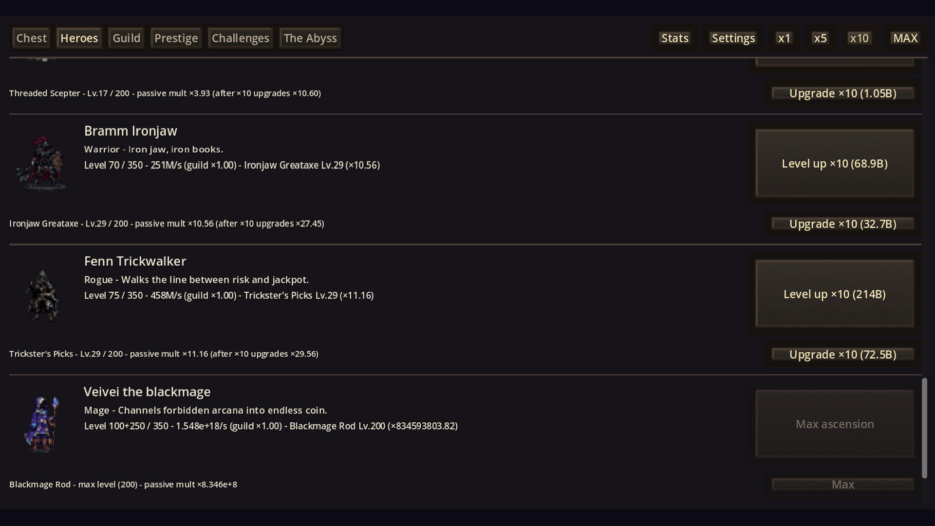 TreasureClicker screenshot 2