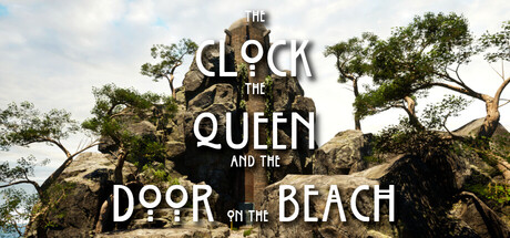 The Clock the Queen and the Door on the Beach