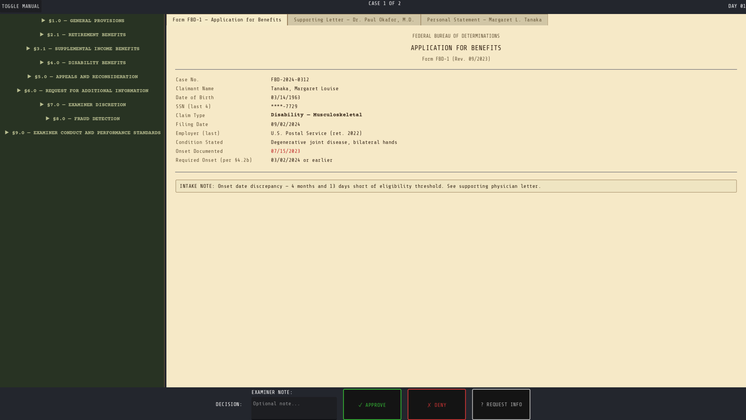 The Determinator screenshot 3