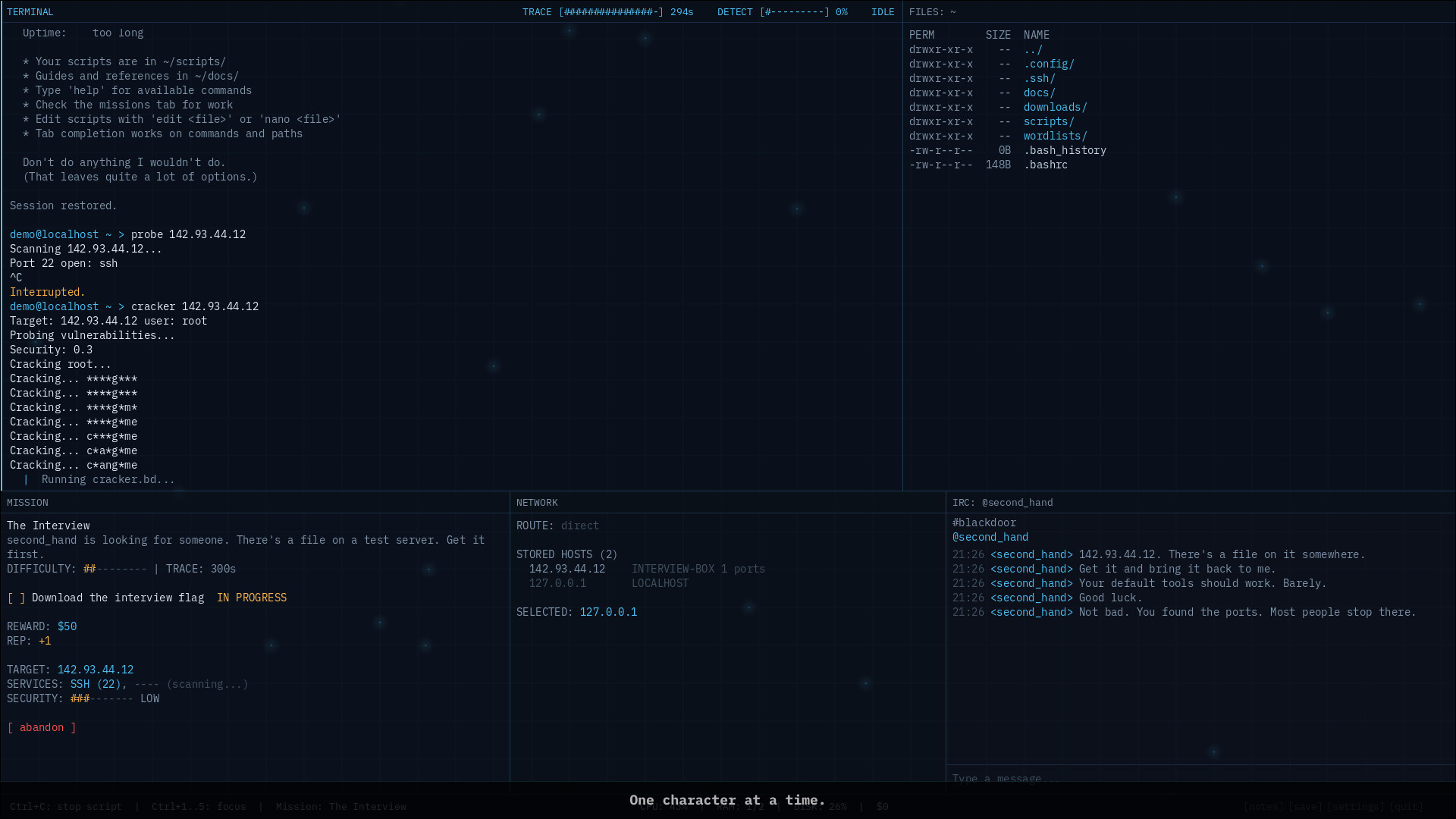 Blackdoor screenshot 2