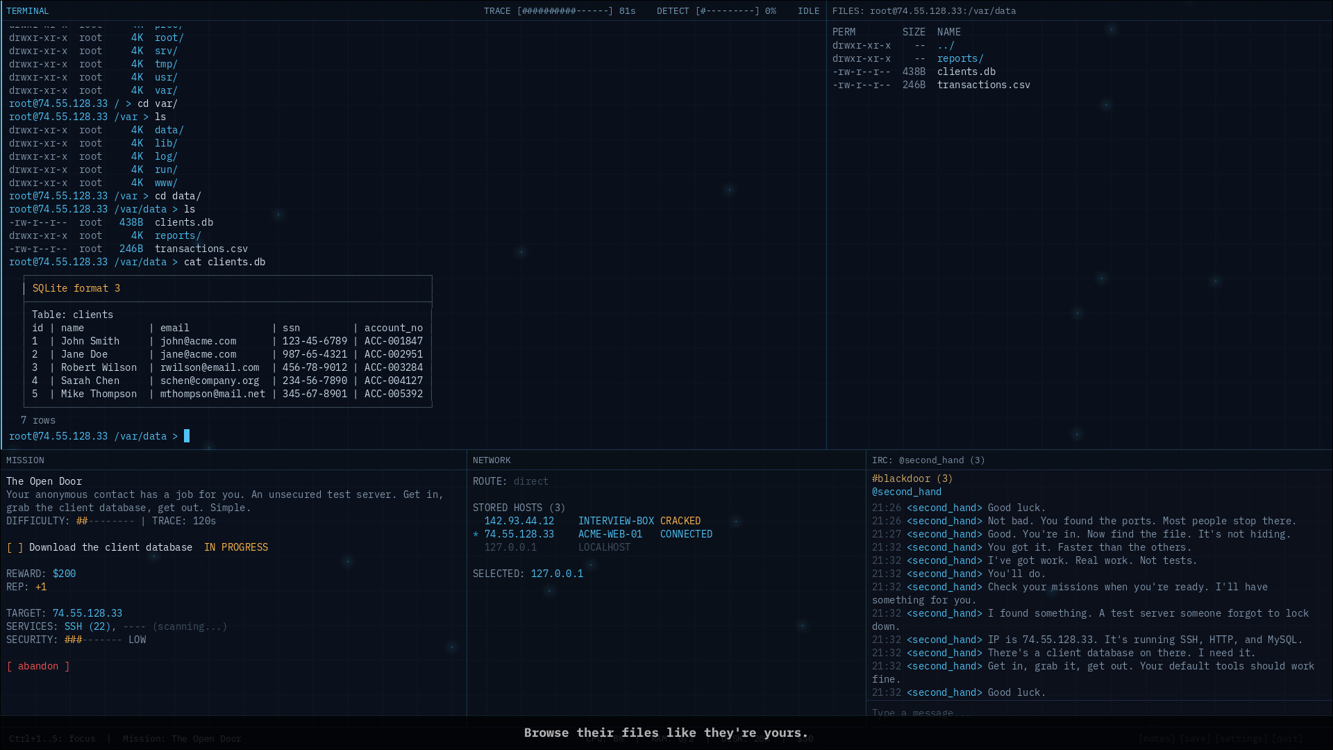 Blackdoor screenshot 3