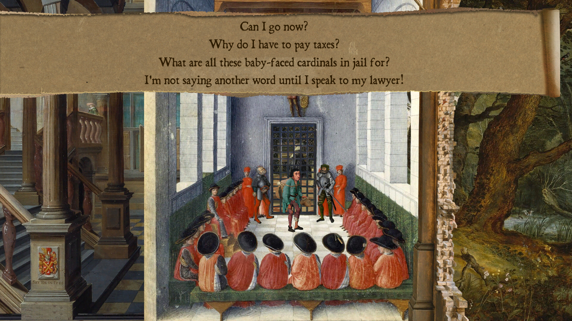 The Immortal John Triptych: Weird Extra Content Art Gallery DLC Thingy ¯\_(ツ)_/¯ screenshot 4