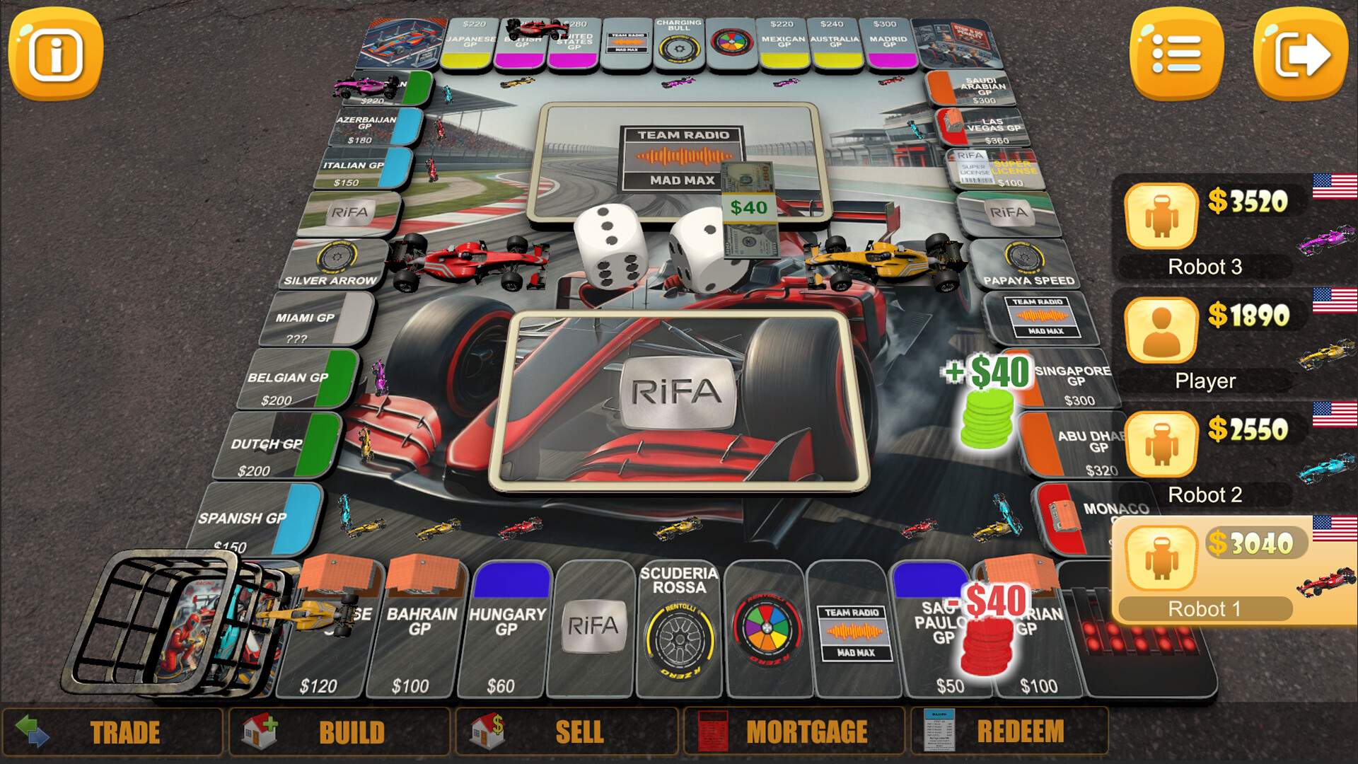 Formula Rento Board screenshot 2
